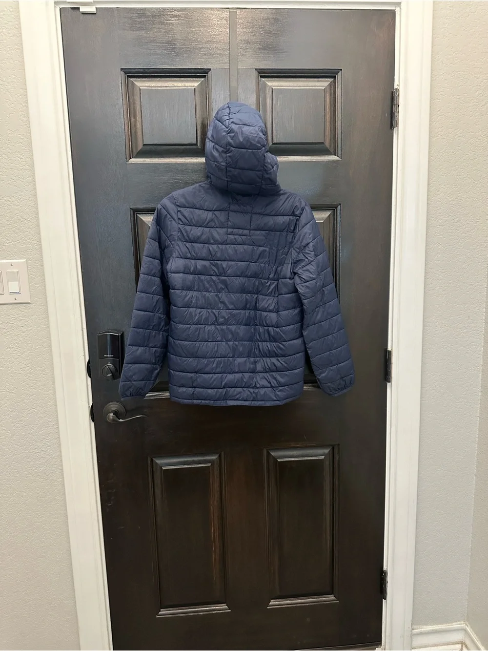 GAP Boys Navy Quilted Hooded Puffer Jacket XL